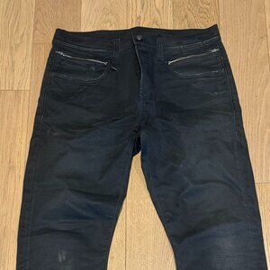 R13 Black Slim Jeans